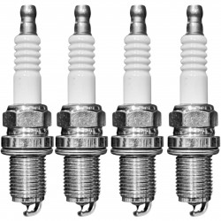 شمع خودرو فورس مدل سوزنی پایه کوتاه مناسب برای ام جی ۳۶۰ بسته ۴ عددی