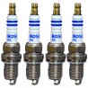 شمع تقویتی خودرو بوش مدل سوزنی ایریدیوم کد FR7DC.Russia پایه کوتاه مناسب برای پژو ۴۰۵ ، سمند XU7 بسته ۴ عددی