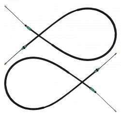 سیم ترمز دستی کابل کنترل سپهر کد Cable06 بسته دو عددی مناسب برای پژو 206