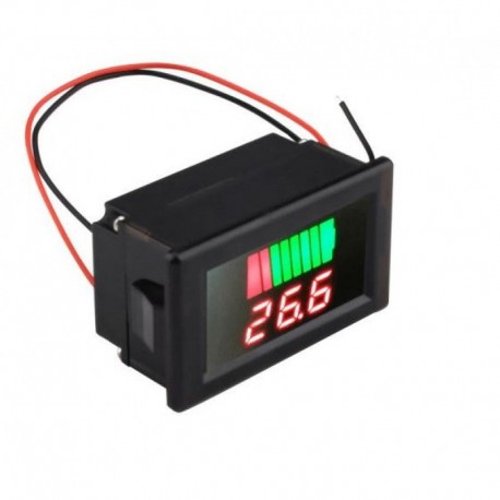 نمایشگر ولتاژ و سطح شارژ باتری مدل J128