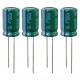 خازن الکترولیت 1000 میکروفاراد 10 ولت تایکُن مدل TEC-100010 بسته 4 عددی