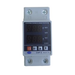 محافظ ولتاژ و جریان تکفاز دیجیتال 63 آمپر جی بی اچ کد JBH/CVP-S/1PH/63A