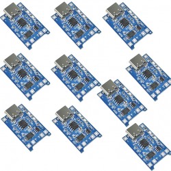 ماژول شارژ باتری لیتیومی مدل TP-4056TYPEC بسته 10 عددی