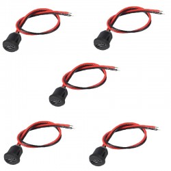 مادگی پنلی USB Type-C مدل TECA بسته 5 عددی