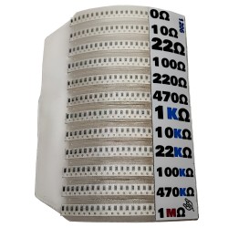 پک مقاومت SMD مصیعلا مدل 1206 بسته 300 عددی