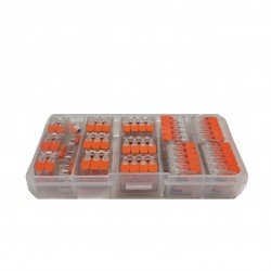 کانکتور فشاری ضامن دار فایندر مدل KITE30 بسته 30 عددی