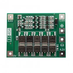 ماژول محافظ شارژ و دشارژ باتری لیتیومی مدل 3S-40A کد Ren-3-40