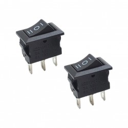 کلید راکر مدل 3 پایه کد KCD11 بسته 2 عددی