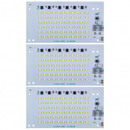 چیپ ال ای دی 50 وات مدل 220V بسته 3 عددی