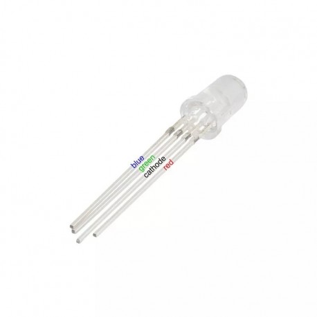دیود ال ای دی مدل RGB-109258 بسته 10 عددی
