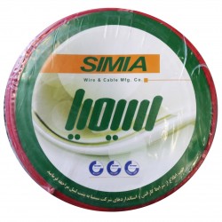 سیم برق افشان 1در 2.5 سیمیا بسته 100 متری