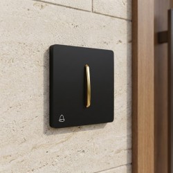 شاسی زنگ صنایع آسیا الکتریک مدل کریستال BLK-GLD