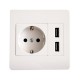 پریز USB مدل تارا