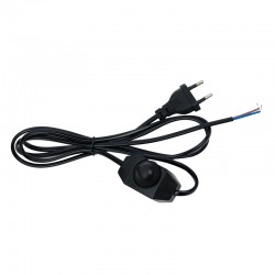 سیم مدل دو شاخه دار دیمر دار Wire-Dimmer-180cm-Key