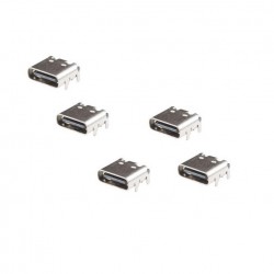 کانکتور usb-c مادگی مدل DIP بسته 5 عددی
