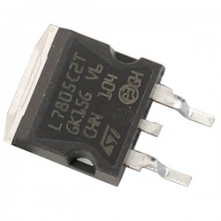 رگولاتور ولتاژ اس تی مدل L7805CD2T بسته 3 عددی