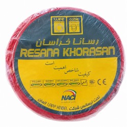 سیم برق افشان 1 در 1.5 رسانا خراسان کد nor-0007