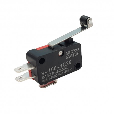 میکرو سوئیچ اهرم دار مدل V-156-1C25.15A