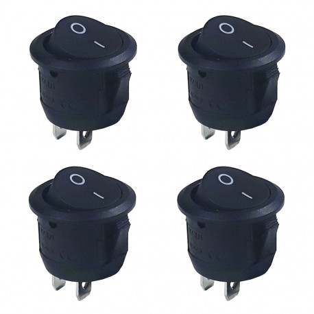 کلید راکر مدل 2P-K23 بسته 4 عددی