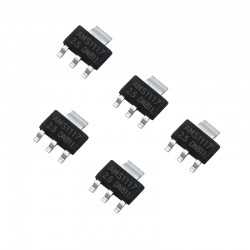 آی سی رگولاتور مدل AMS1117-2.5V بسته 5 عددی