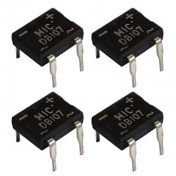 پل دیود مدل TK-DB107 بسته 4 عددی