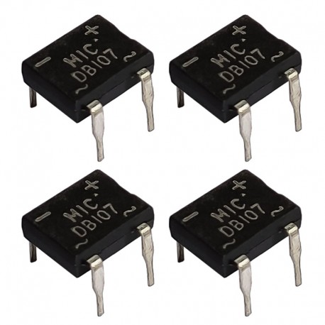 پل دیود مدل TK-DB107 بسته 4 عددی