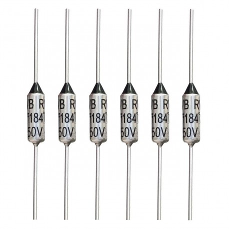 فیوز حرارتی مدل TF-10A-184D بسته 6 عددی