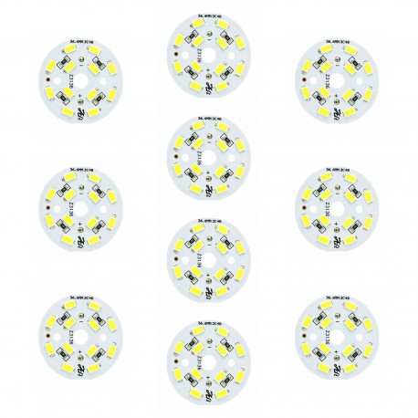 چیپ ال ای دی 10 وات مدل 12 ولت بسته 10 عددی
