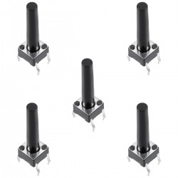 میکرو سوئیچ مدل Vertical-6×6×20-4P بسته 5 عددی