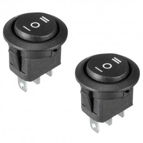کلید راکر مدل 3 وضعیتی کد KCD1-2 بسته 2 عددی