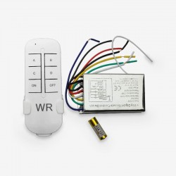 ریموت کنترل دبلیو آر مدل 4 کانال
