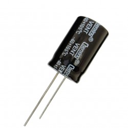 خازن الکترولیت 3300 میکروفاراد مدل 100V بسته‌ 2عددی