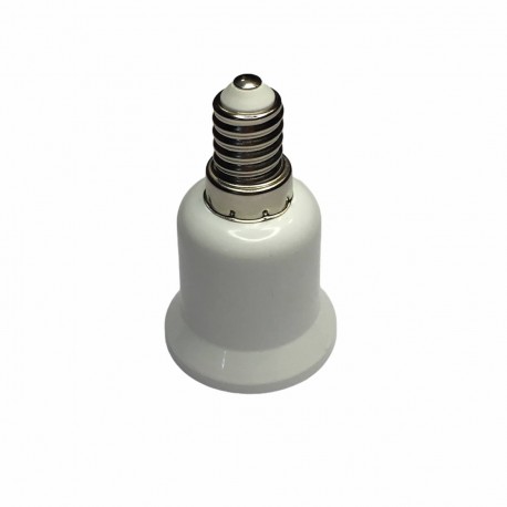 تبدیل سر پیچ E14 به E27 مدل E14-E27