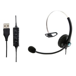 هدست تلفن با سیم مدل A16 USB