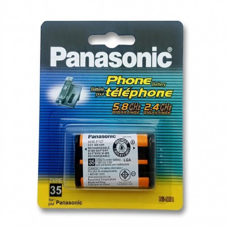 باتری تلفن بی سیم پاناسونیک مدل HHR-P107-DM