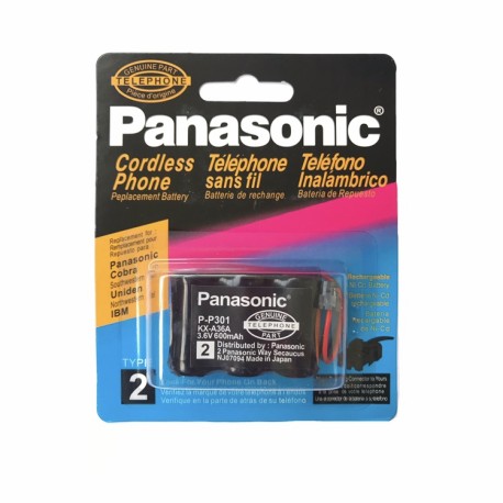 باتری تلفن بی سیم پاناسونیک مدل P-P301P