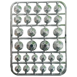 گل پیج بدنه موتور سیکلت وارون طرح SLVR کد W-127 بسته 30 عددی