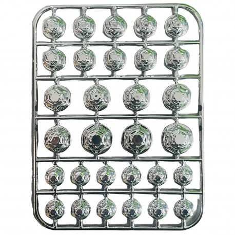 گل پیج بدنه موتور سیکلت وارون طرح SLVR کد W-127 بسته 30 عددی