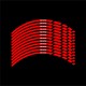 برچسب رینگ موتورسیکلت لیزارد مدل رفلکتیو طرح Benelli کد LZD-1058 بسته 12 عددی