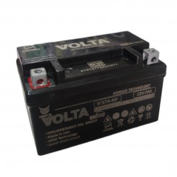 باتری موتورسیکلت 12 ولت 7 پهن ولتا مدل 12v7ahht