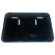 قاب پلاک موتور سیکلت وارون مدل فلزی کد W-118-BLK