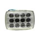 چراغ جلو ال ای دی موتور سیکلت وارون مدل 12 لنزه کد W-18-SMD مناسب برای هوندا CDI