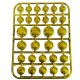 گل پیج بدنه موتور سیکلت وارون طرح GLD کد W-125 بسته 30 عددی
