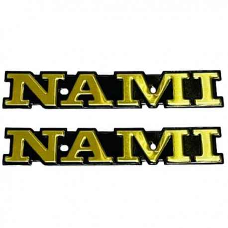 آرم روی باک موتور سیکلت وارون مدل A-59-NAMI-GLD مناسب برای هوندا بسته 2 عددی