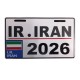 پلاک تزیینی موتورسیکلت کد 2026
