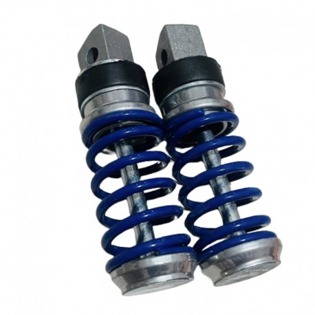 جاپایی عقب موتور سیکلت وارون مدل فنری کد A-110-BLU بسته 2 عددی
