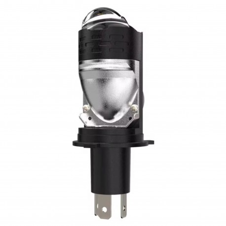 هدلایت موتور سیکلت مدل H4 Mini LED Lens