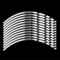 برچسب رینگ موتورسیکلت لیزارد مدل رفلکتیو کد LZD-1059. بسته 12 عددی