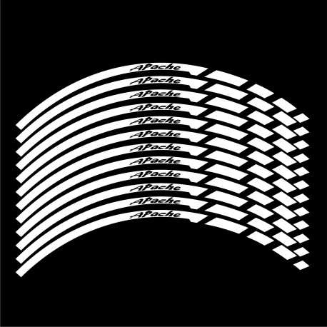 برچسب رینگ موتورسیکلت لیزارد مدل رفلکتیو کد LZD-1059. بسته 12 عددی