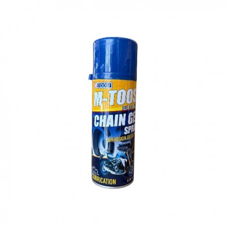 اسپری زنجیر موتورسیکلت ام طوسی مدل GREASE SPRAY حجم 450 میلی لیتر